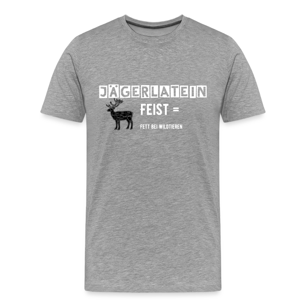 Jagdshirt - Feist - Grau meliert
