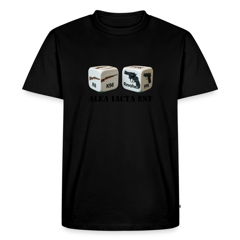 Fun Shirt - Alea iacta est - Schwarz