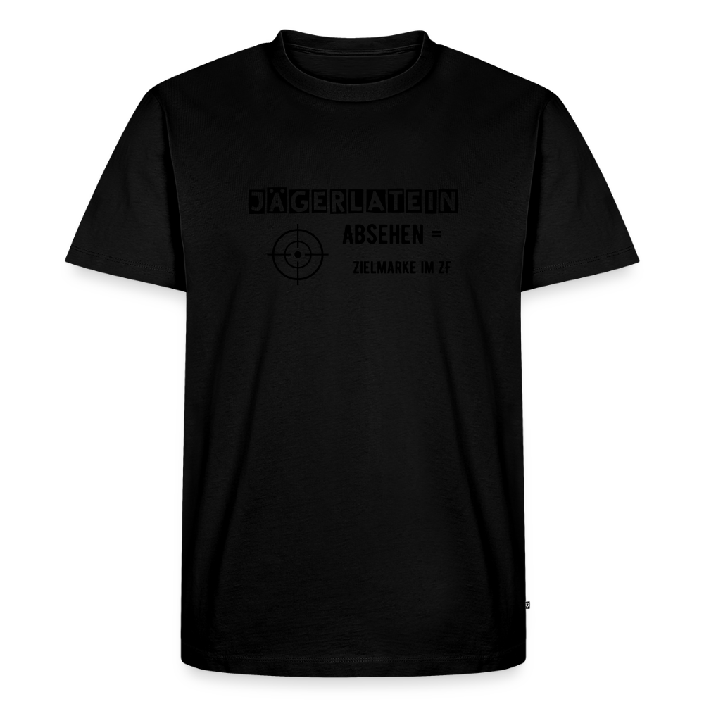 Jagdshirt - Absehen - Schwarz