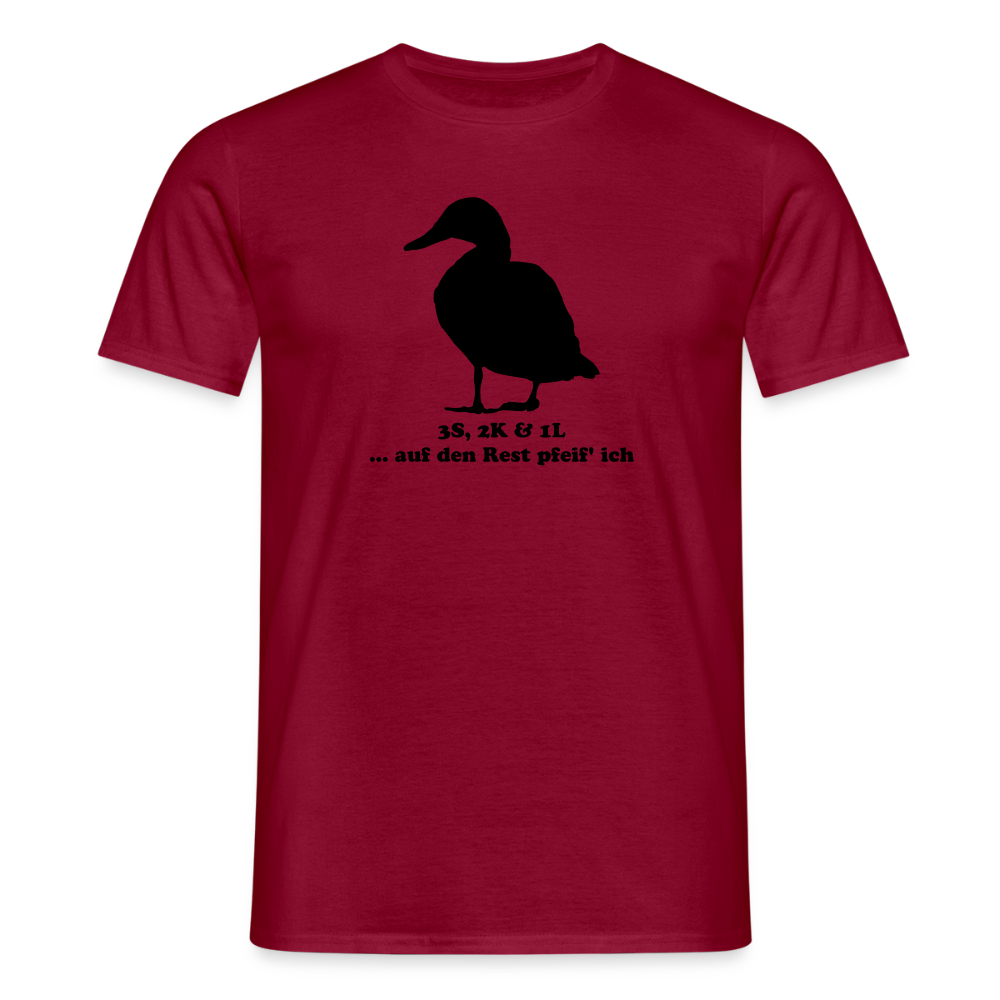 Jagdshirt - Schwimmenten - Ziegelrot