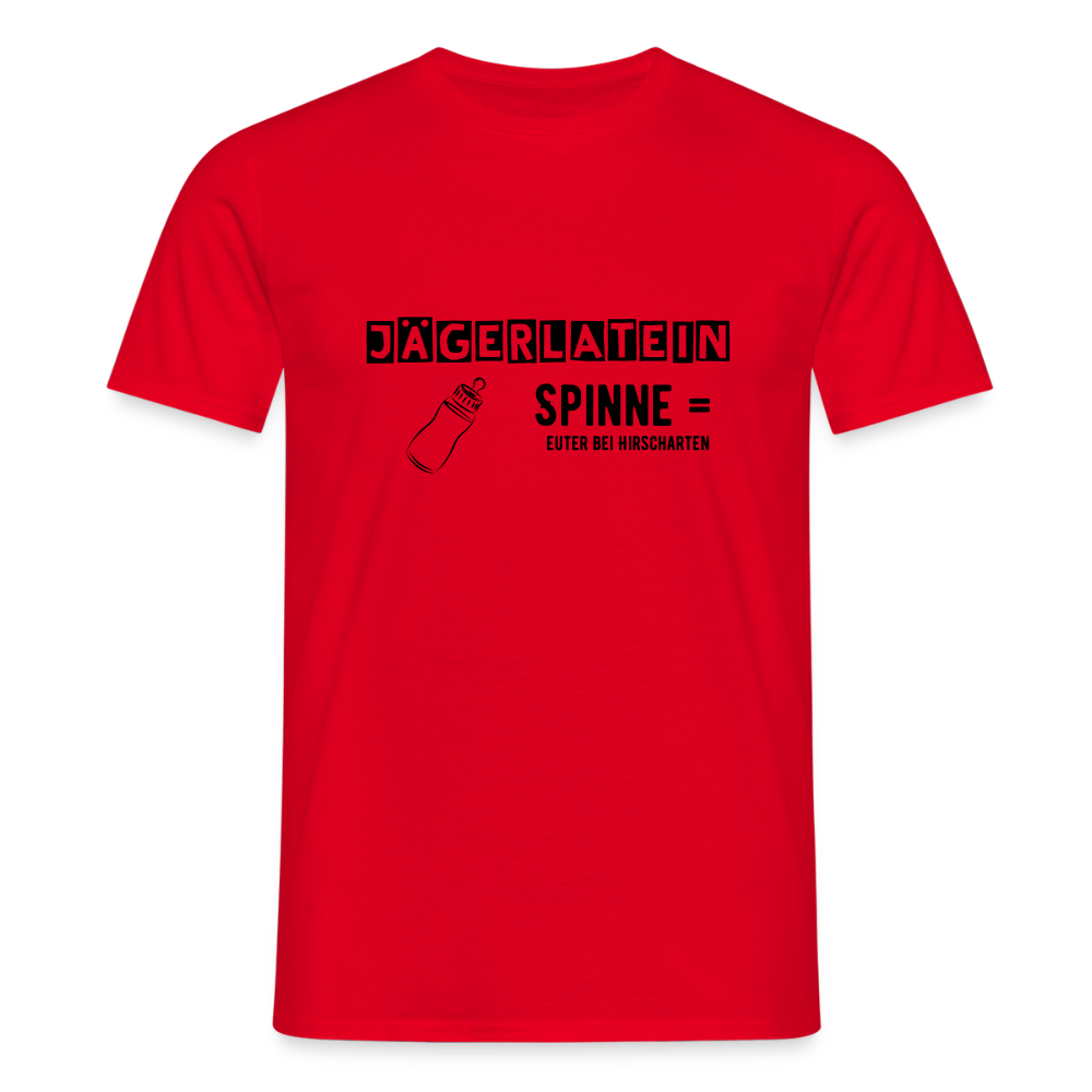 Jagdshirt - Spinne - Rot