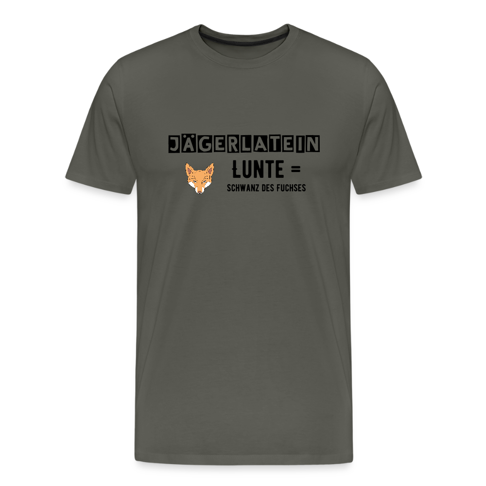 Jagdshirt - Lunte - Asphalt