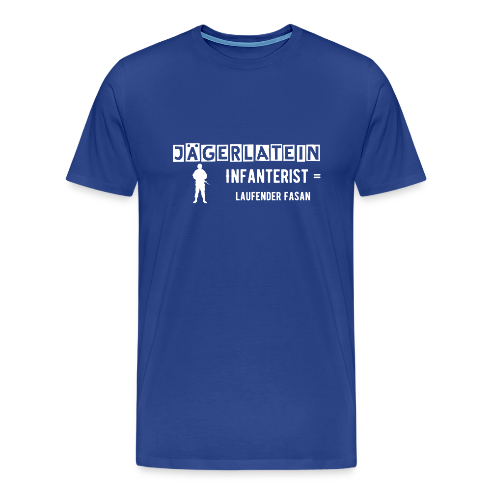 Jagdshirt - Infanterist - Königsblau