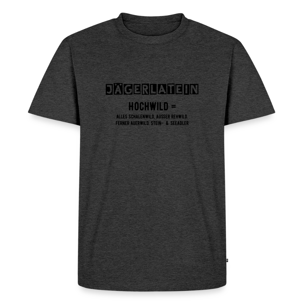 Jagdshirt - Hochwild - Anthrazit meliert