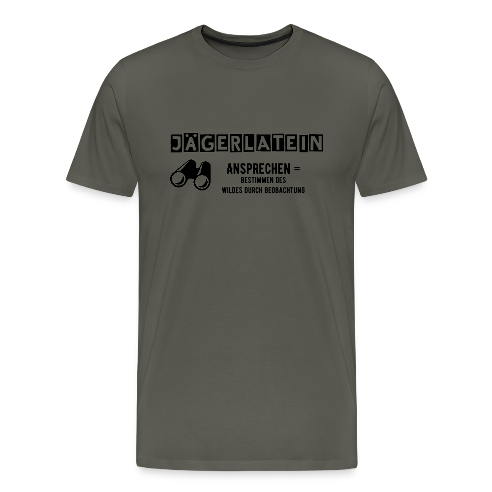Jagdshirt - Ansprechen - Asphalt