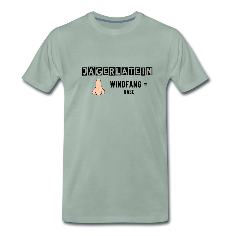Jagdshirt - Windfang - Graugrün