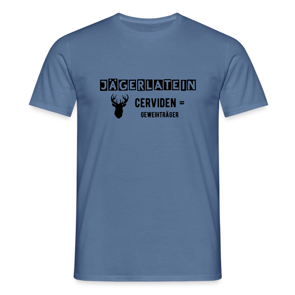 Jagdshirt - Cerviden - Taubenblau