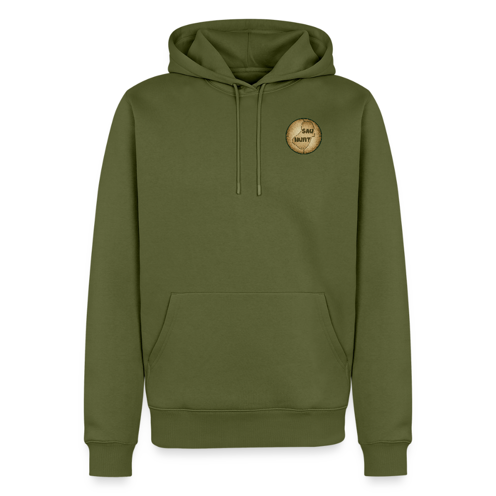 Hoodie - SauHunt - Khaki