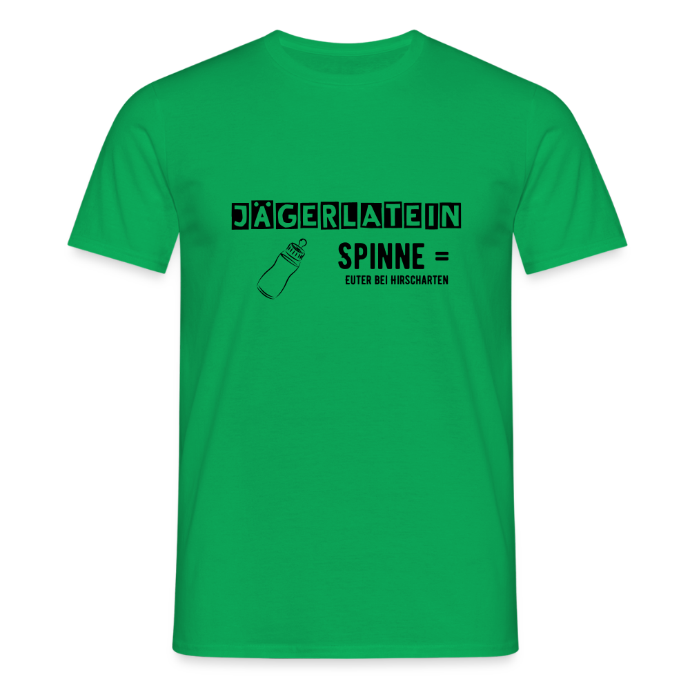 Jagdshirt - Spinne - Kelly Green