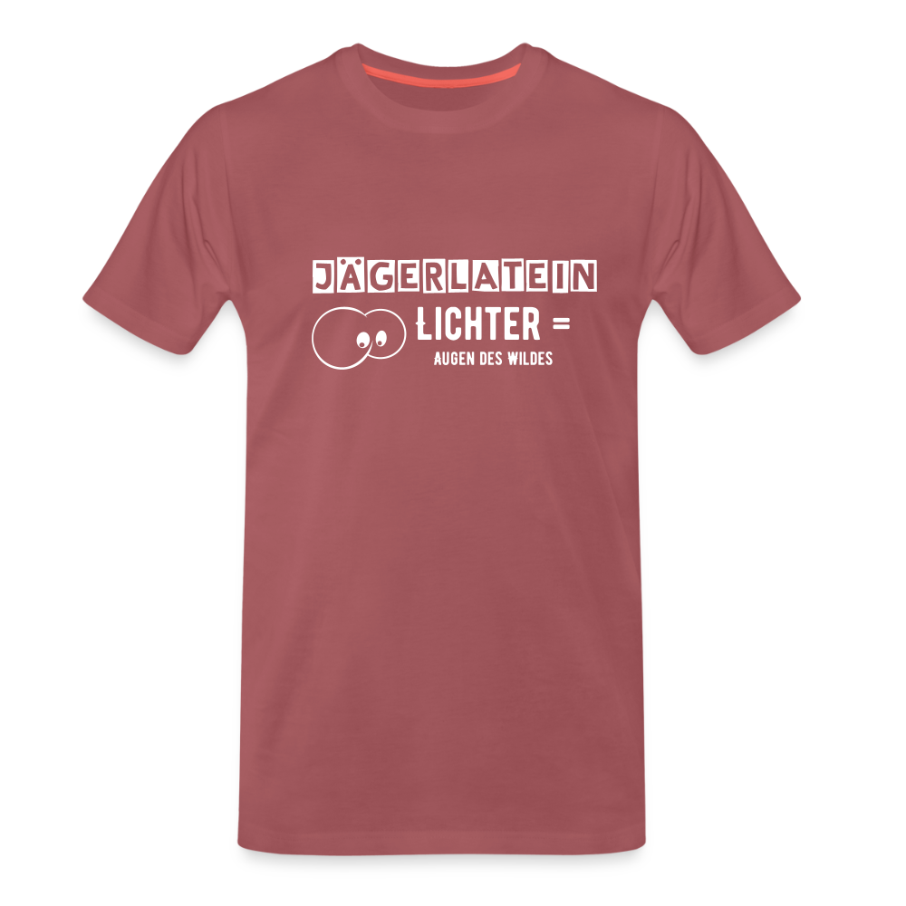 Jagdshirt - Lichter - washed Burgundy