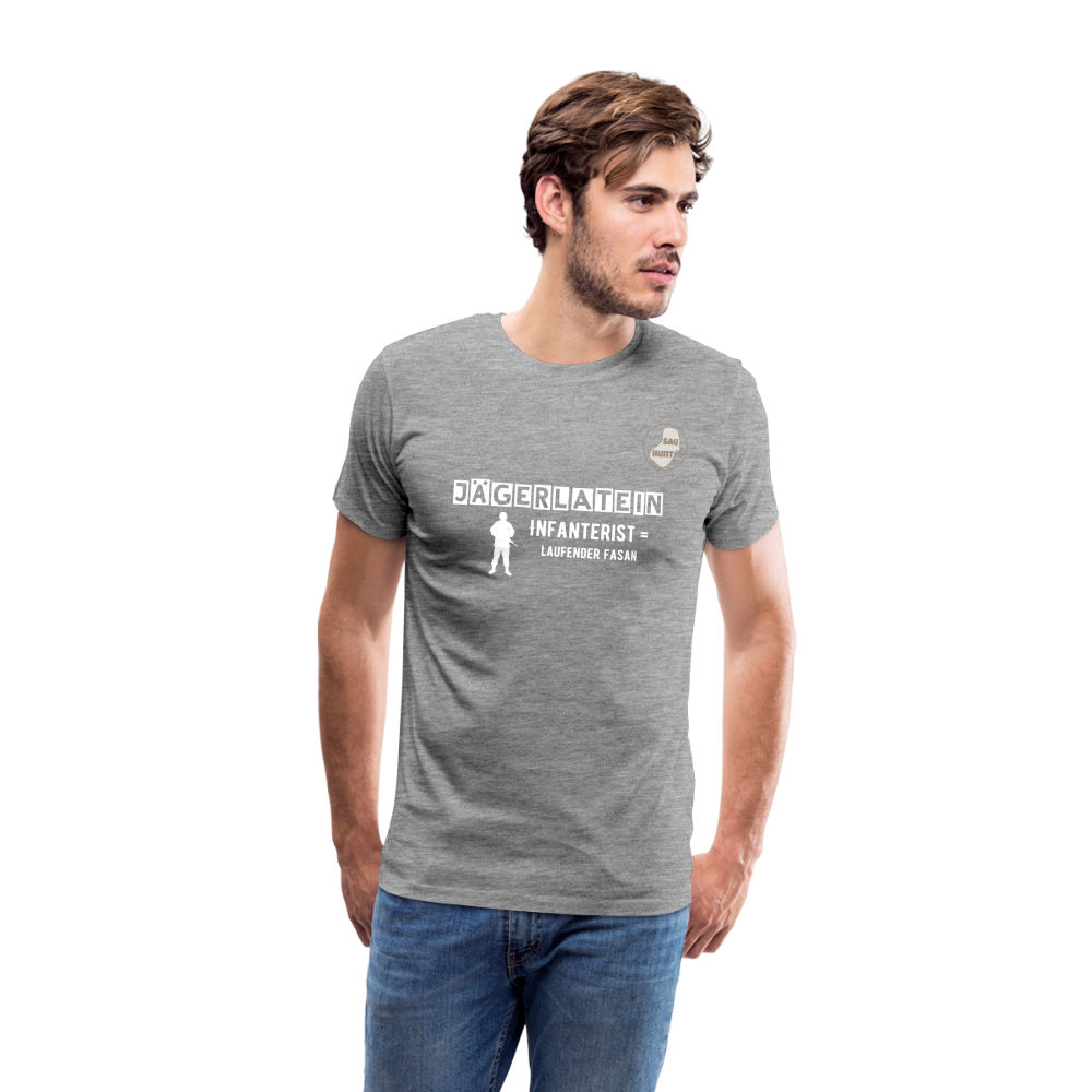 Jagdshirt - Infanterist - Grau meliert