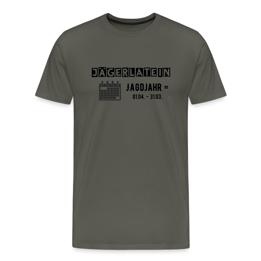 Jagdshirt - Jagdjahr - Asphalt
