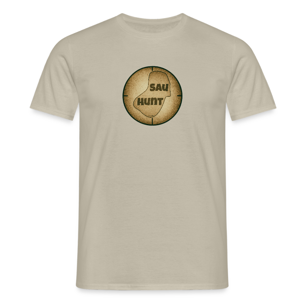 Promo Shirt - SauHunt - Sandbeige