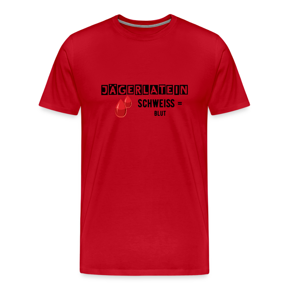 Jagdshirt - Schweiß - Rot