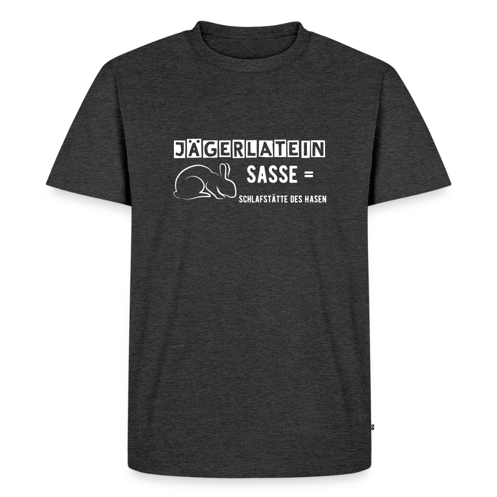 Jagdshirt - Sasse - Anthrazit meliert