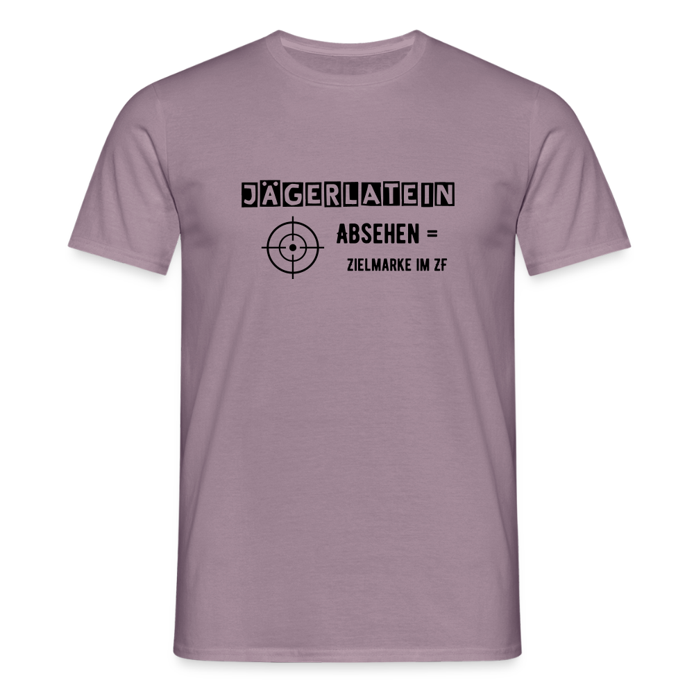 Jagdshirt - Absehen - Lilagrau