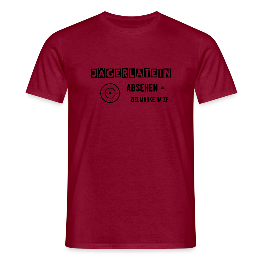 Jagdshirt - Absehen - Ziegelrot
