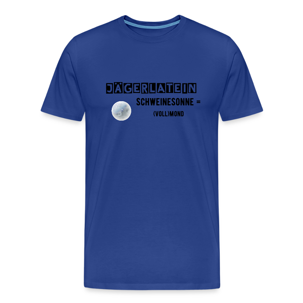Jagdshirt - Schweinesonne - Königsblau