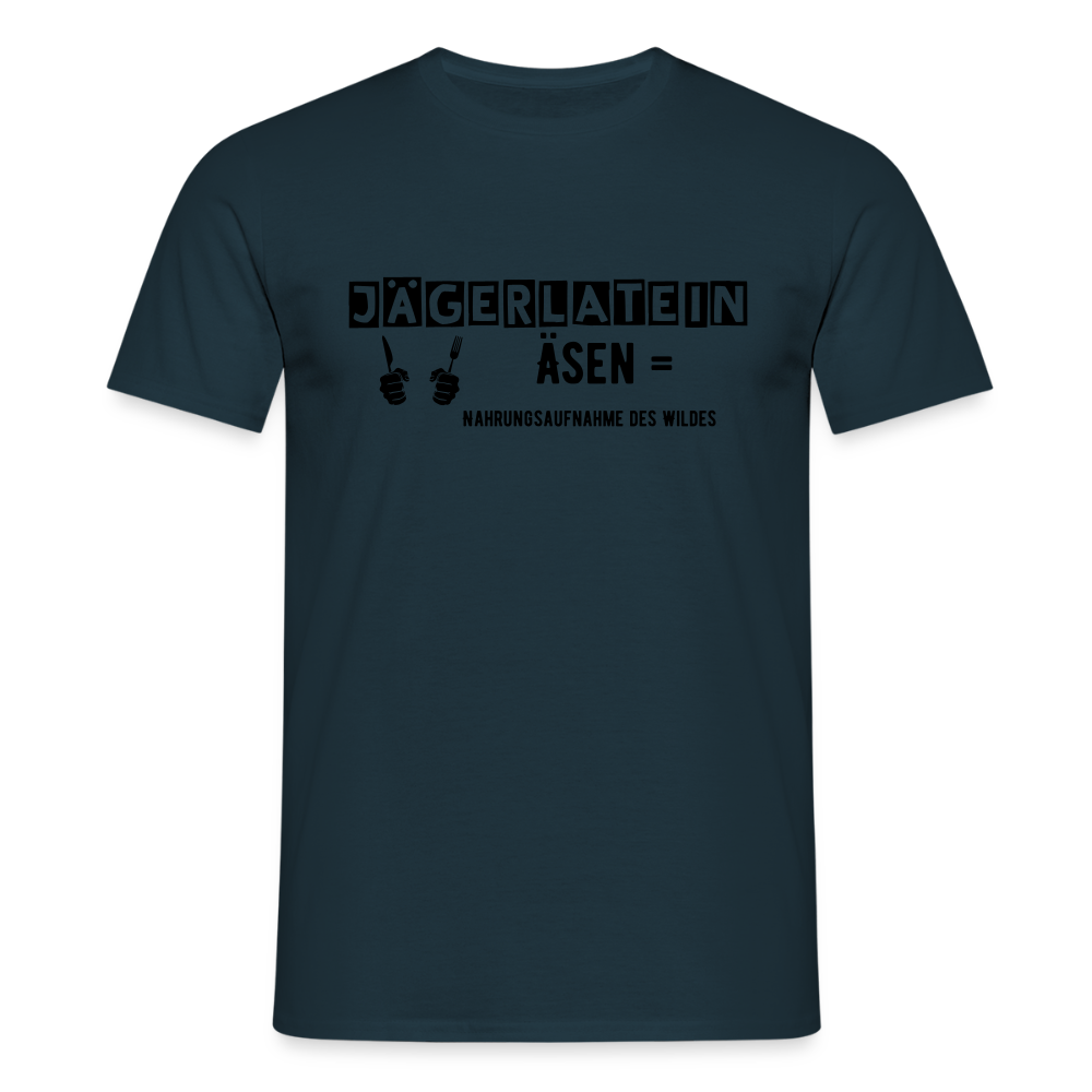 Jagdshirt - Äsen - Navy