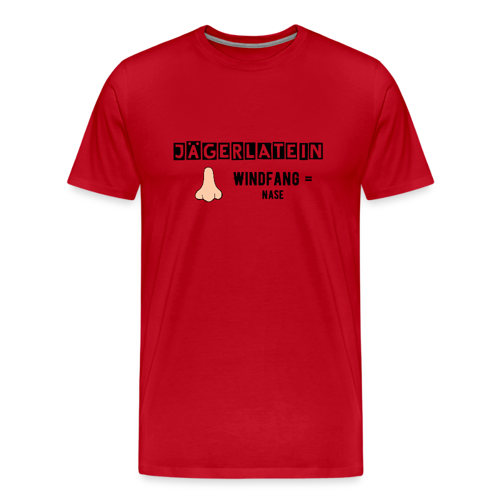 Jagdshirt - Windfang - Rot