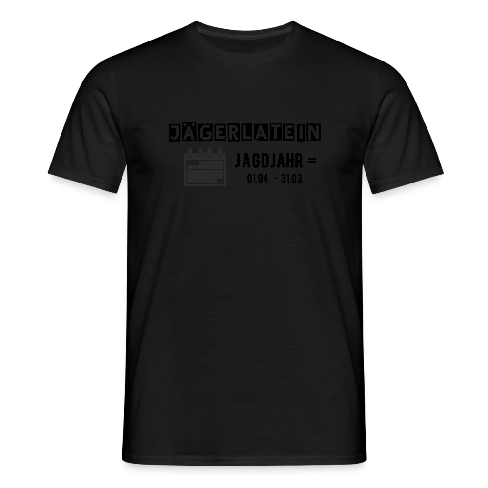 Jagdshirt - Jagdjahr - Schwarz
