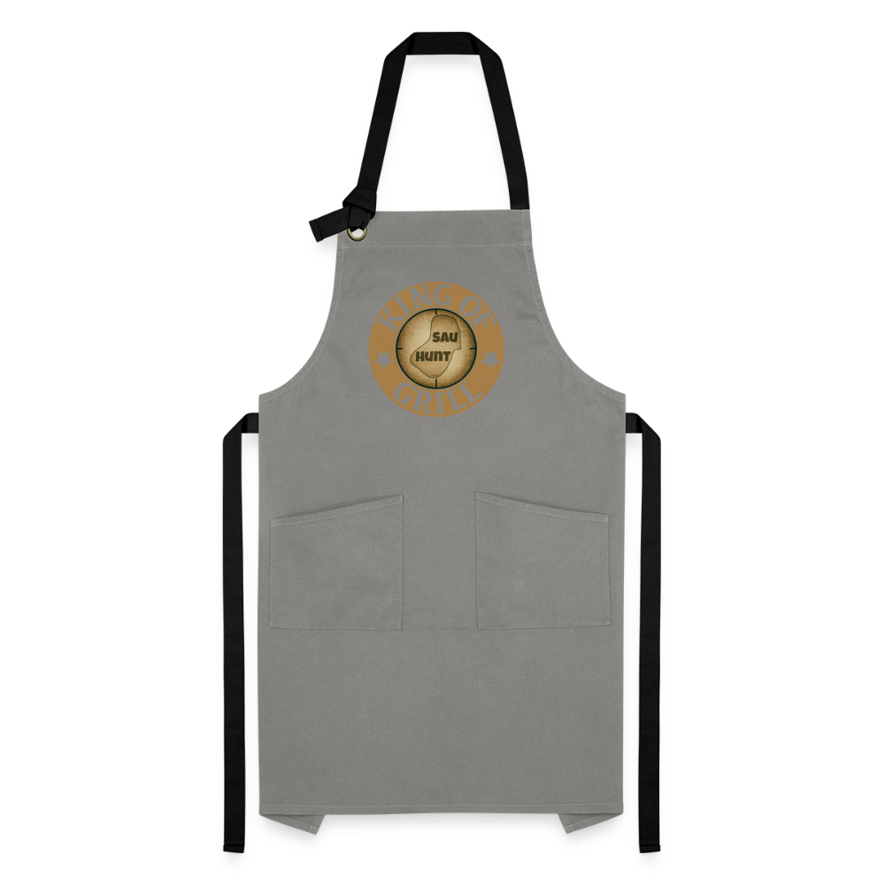 Grillschürze - King of Grill - Grau/Schwarz
