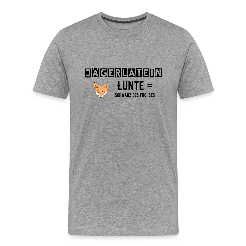 Jagdshirt - Lunte - Grau meliert