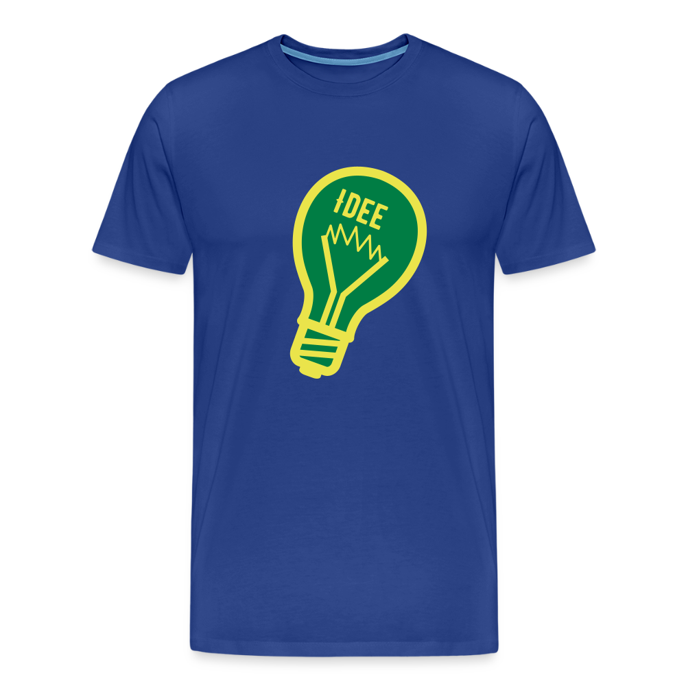 Funshirt - Idee - Königsblau
