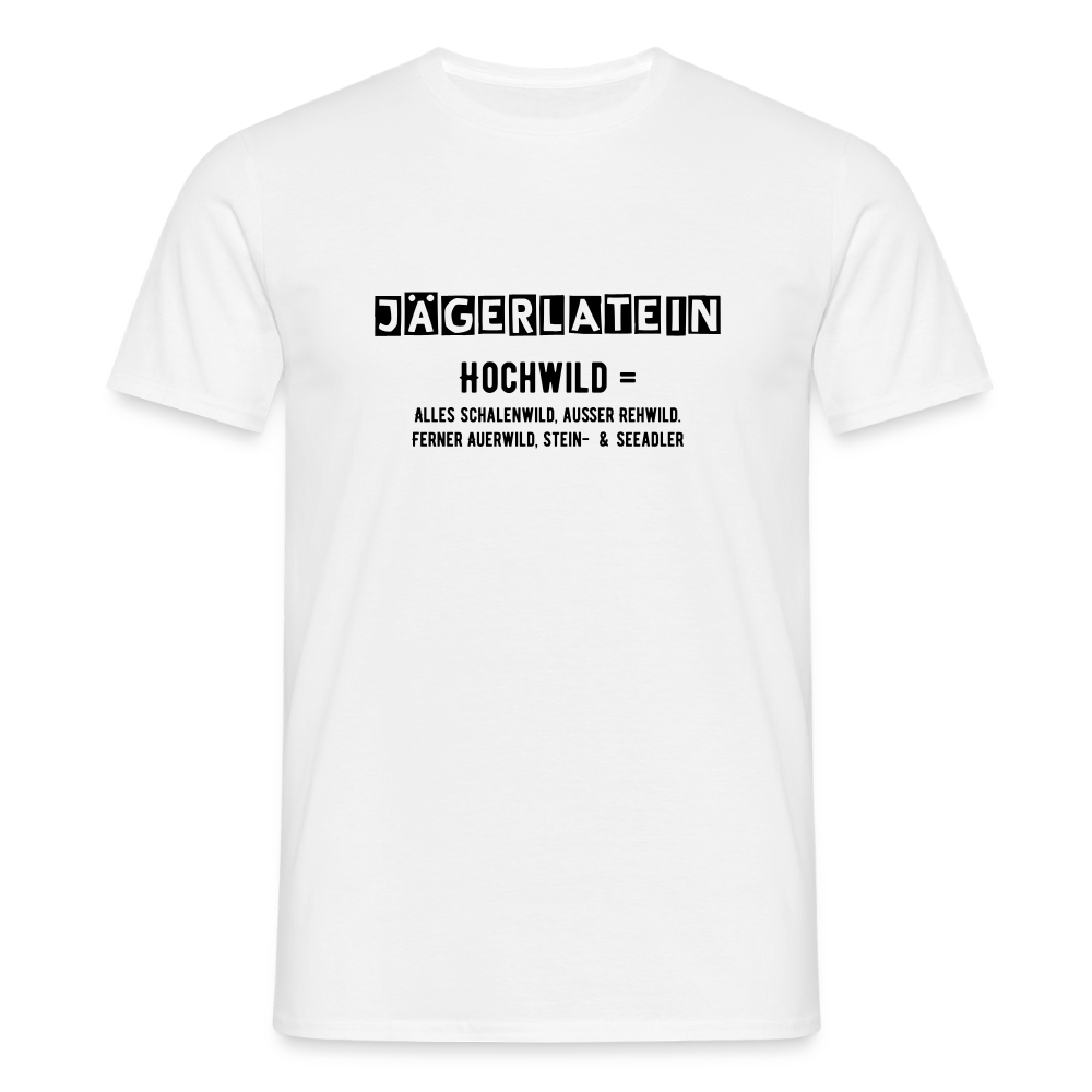 Jagdshirt - Hochwild - Weiß