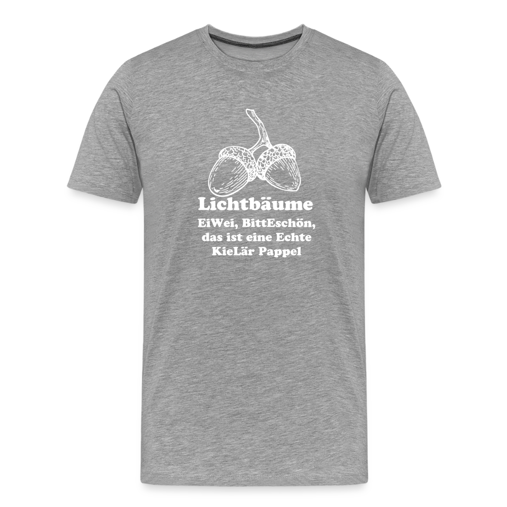 Jagdshirt - Lichtbäume - Grau meliert
