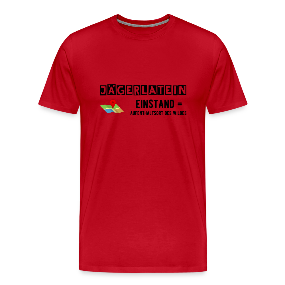 Jagdshirt - Einstand - Rot