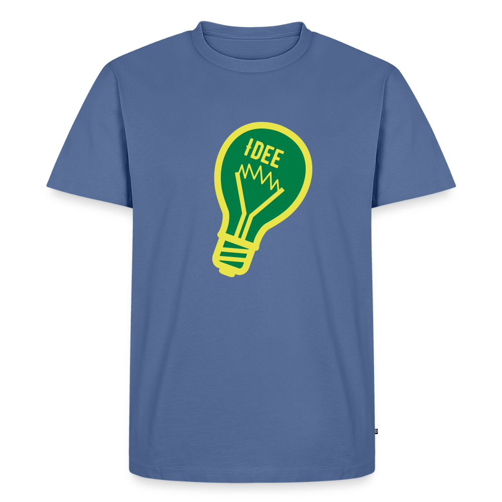 Funshirt - Idee - Taubenblau