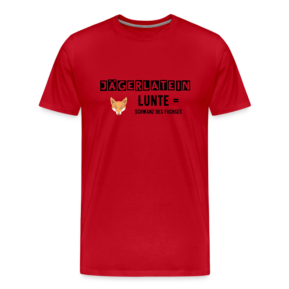 Jagdshirt - Lunte - Rot
