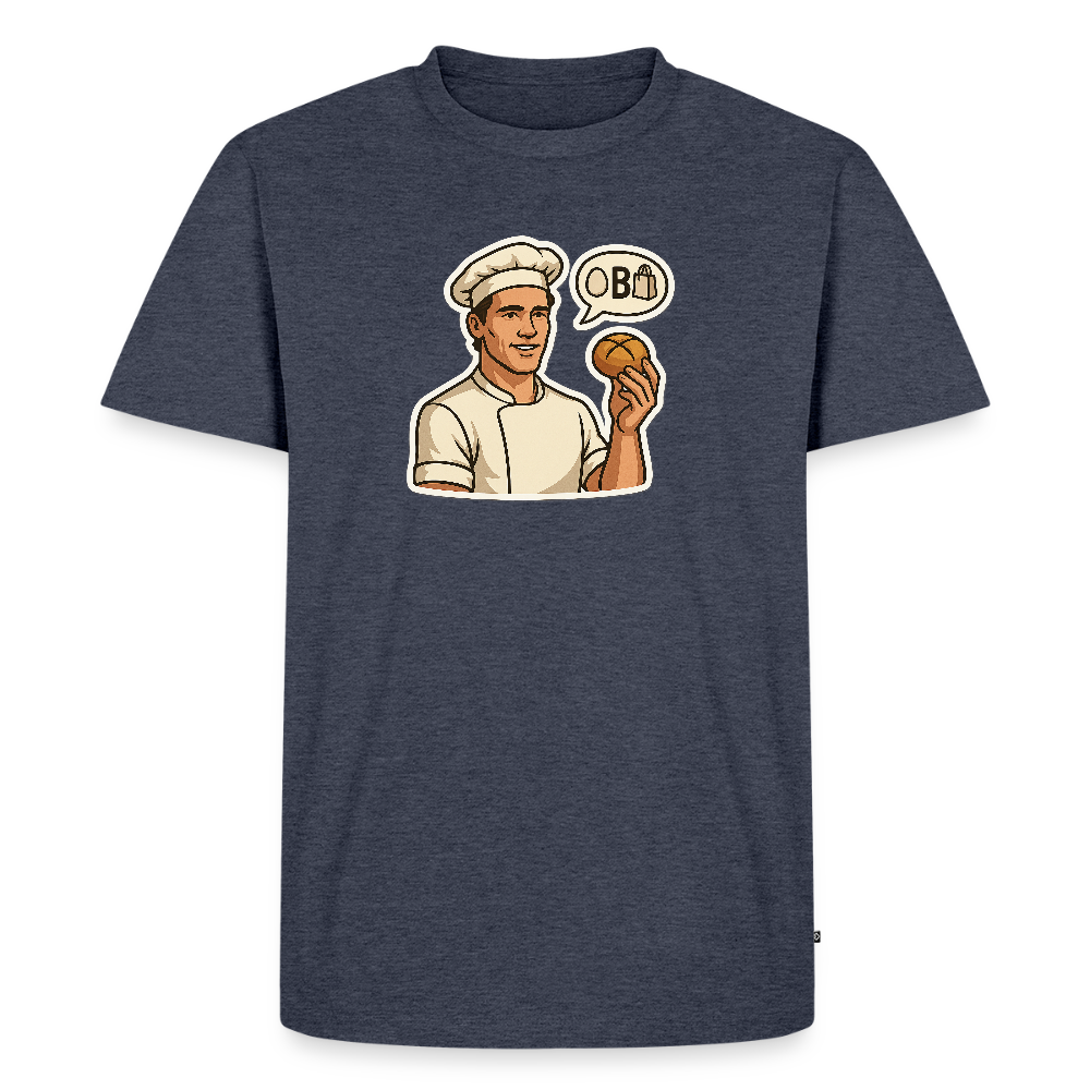 Fun Shirt - Ei B Tasche - Jeansblau