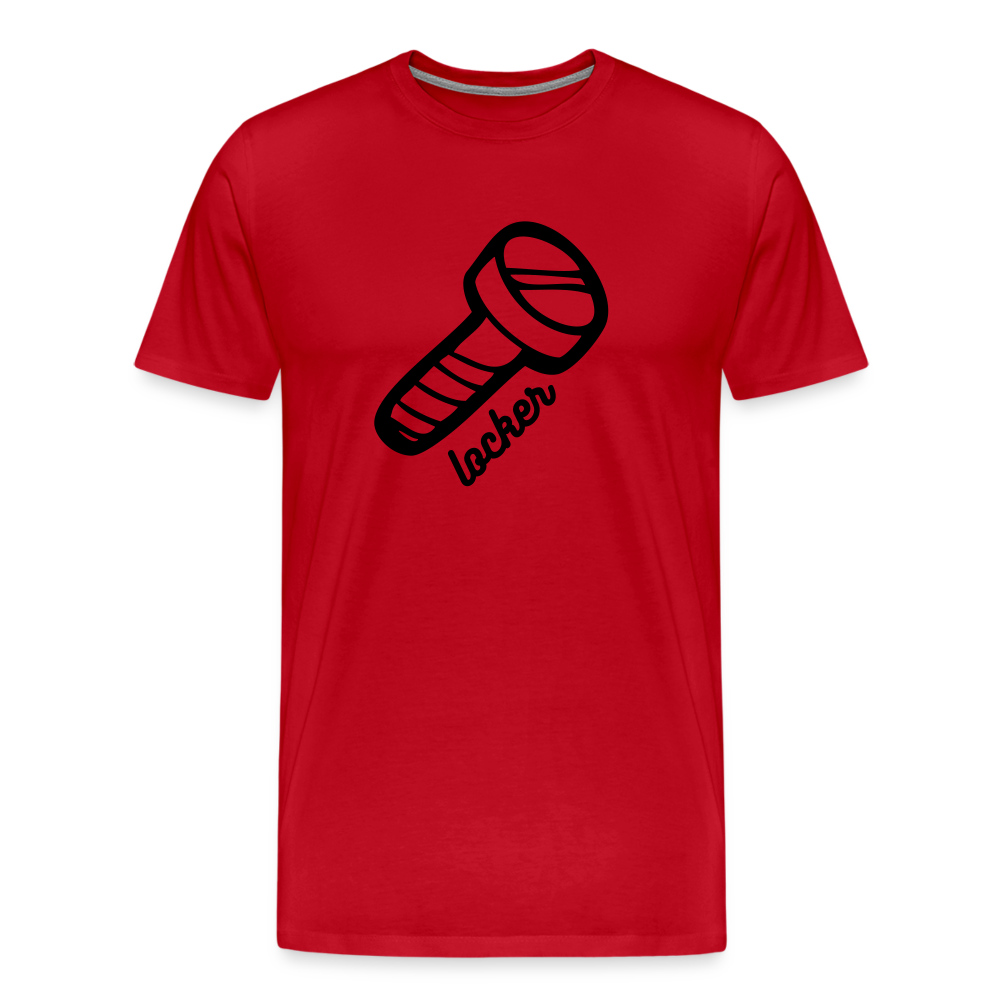 Funshirt - Schraube Locker - Rot