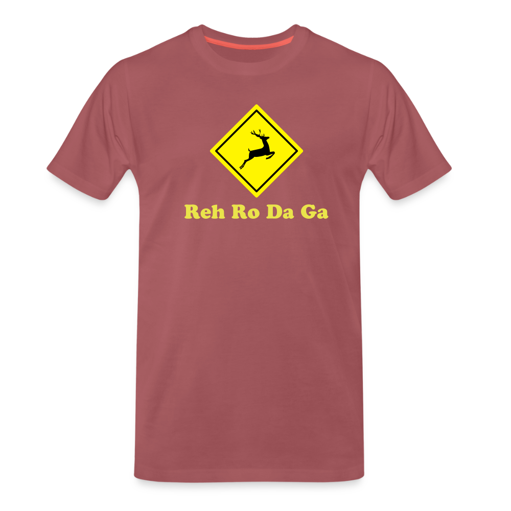 Jagdshirt - Brunftzeiten - washed Burgundy