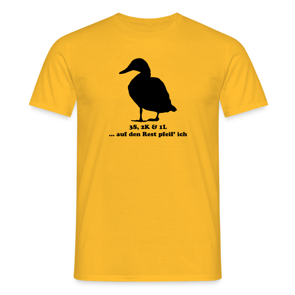 Jagdshirt - Schwimmenten - Gelb