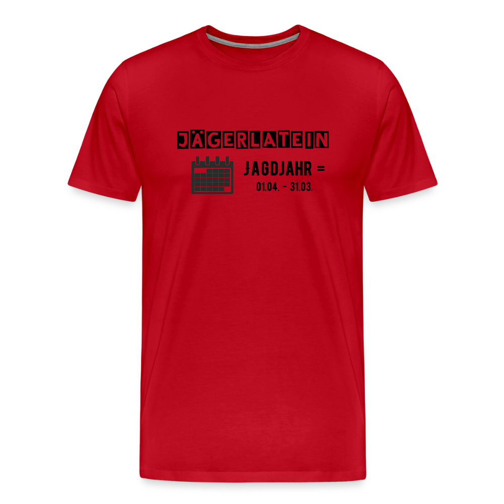 Jagdshirt - Jagdjahr - Rot