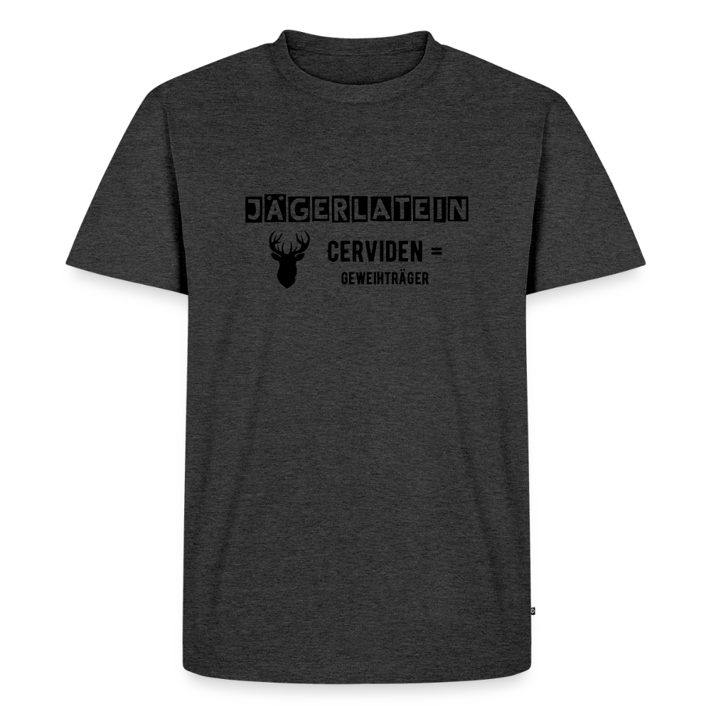 Jagdshirt - Cerviden - Anthrazit meliert