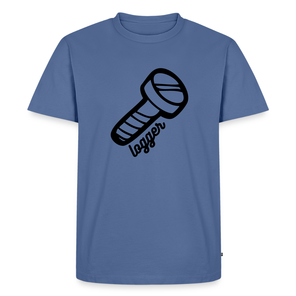 Funshirt - Schraube Locker - Taubenblau