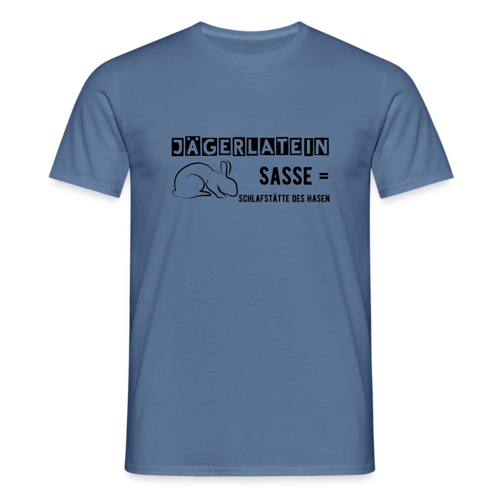 Jagdshirt - Sasse - Taubenblau