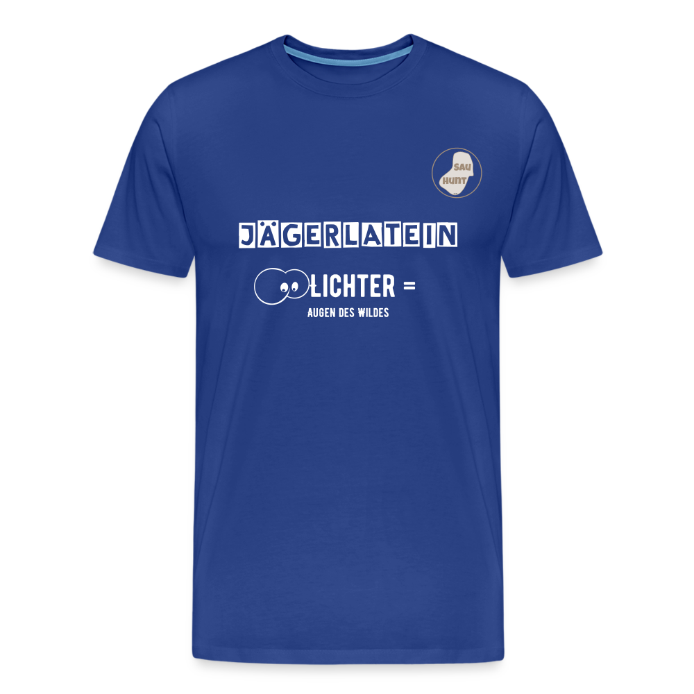 Jagdshirt - Lichter - Königsblau