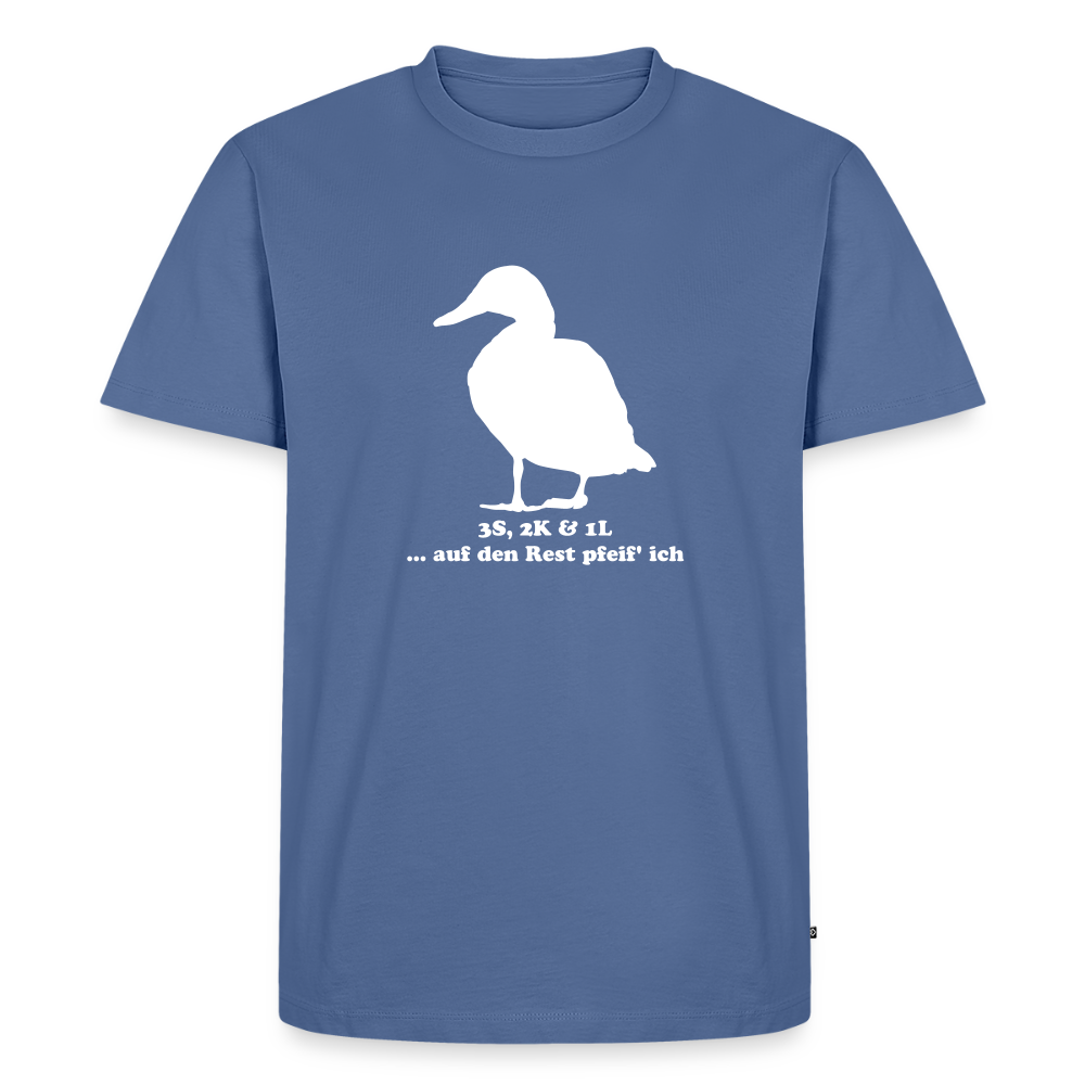 Jagdshirt - Schwimmenten - Taubenblau