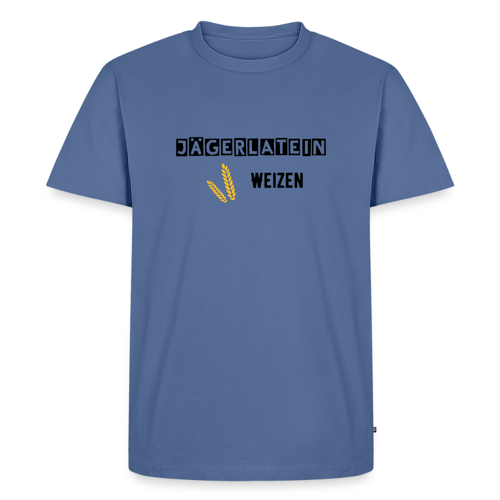 Jagdshirt - Weizen - Taubenblau