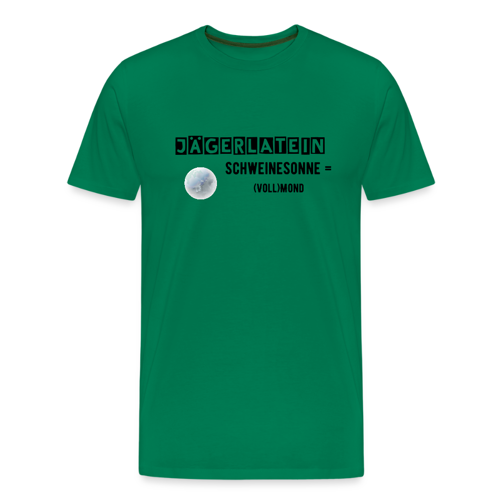 Jagdshirt - Schweinesonne - Kelly Green