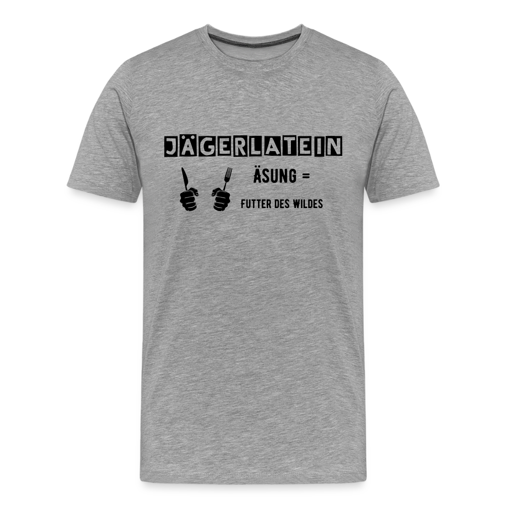 Jagdshirt - Äsung - Grau meliert