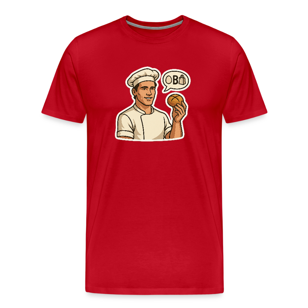 Fun Shirt - Ei B Tasche - Rot