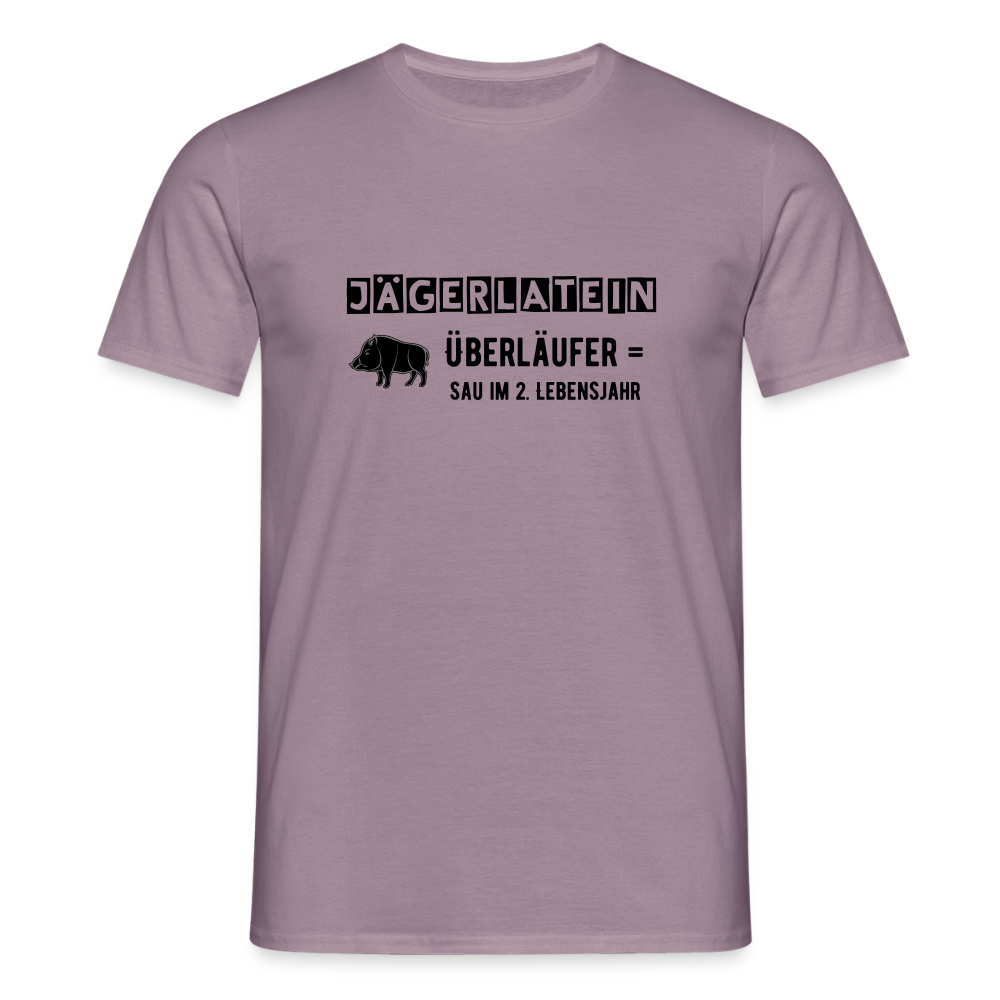 Jagdshirt - Überläufer - Lilagrau