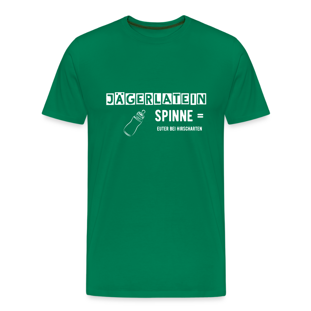 Jagdshirt - Spinne - Kelly Green