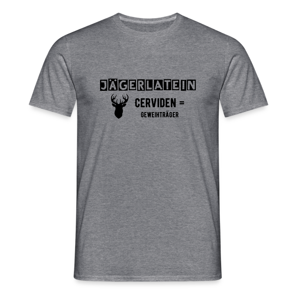 Jagdshirt - Cerviden - Graphit meliert